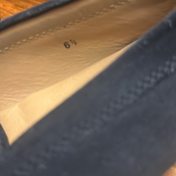 TOD’s blue leather loafers - Picture 3 of 4